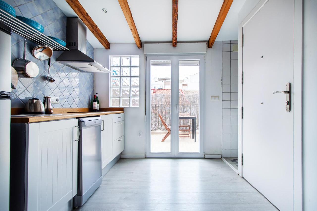 Estudio Para Parejas Con Terraza En La Playa บาเลนเซีย ภายนอก รูปภาพ