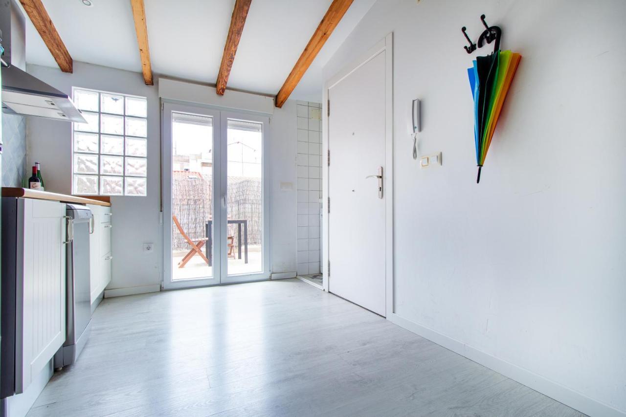 Estudio Para Parejas Con Terraza En La Playa บาเลนเซีย ภายนอก รูปภาพ